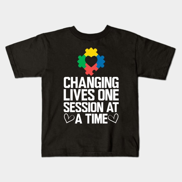 RBT - Changing lives on session at a time w Kids T-Shirt by KC Happy Shop